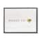 Stupell Industries Meant to Be Charming Phrase Honey Bee Pun Framed Wall Art